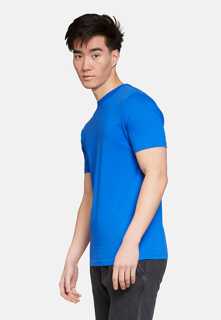 Deluxe Tee TRUE ROYAL side