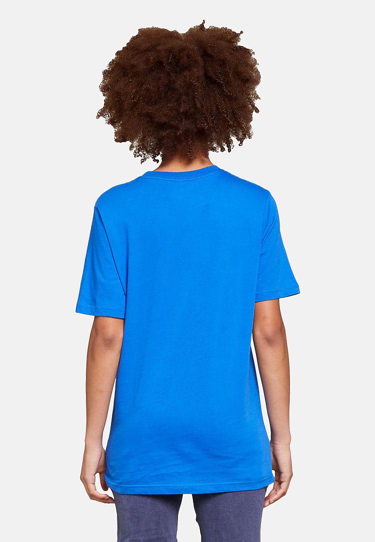 Deluxe Tee TRUE ROYAL backw