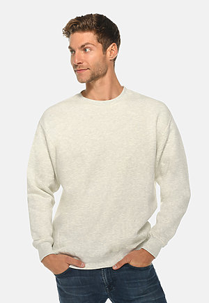 Premium Crewneck Sweatshirt OATMEAL HEATHER front