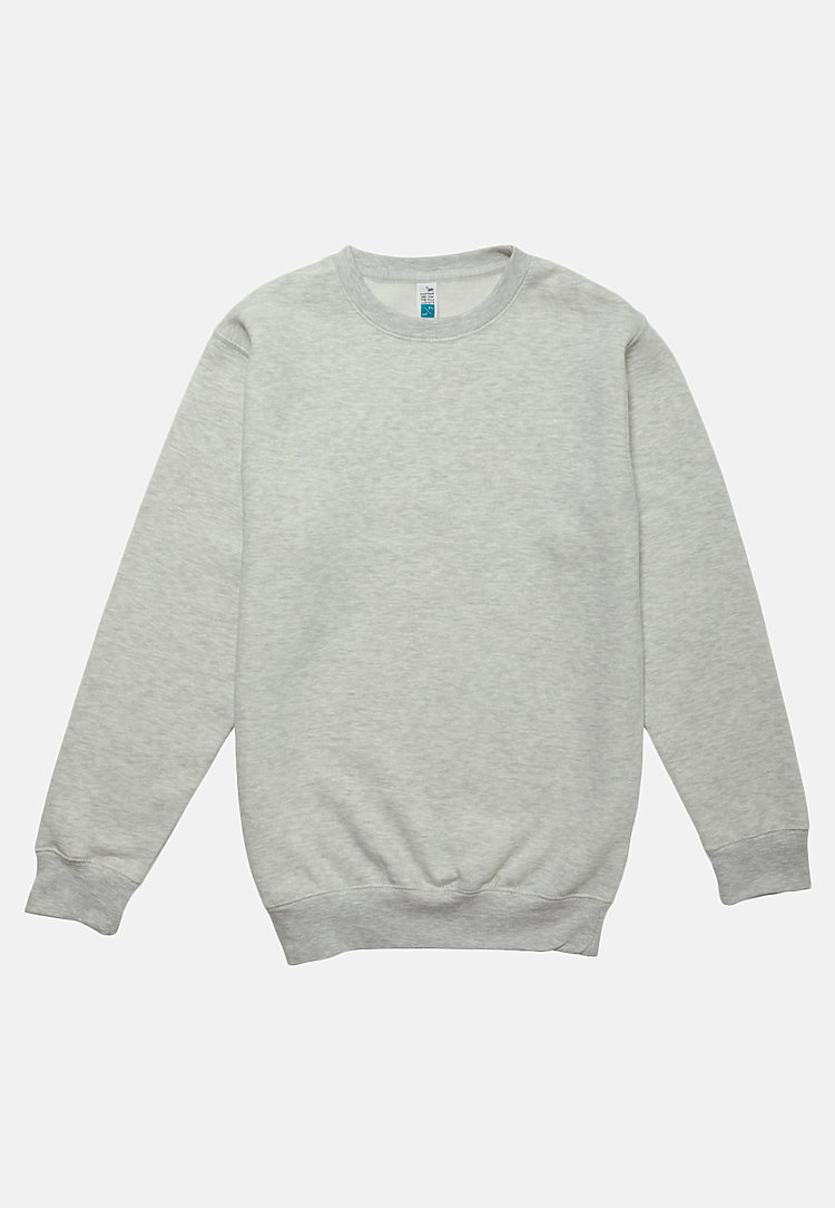 Premium Crewneck Sweatshirt OATMEAL HEATHER flat