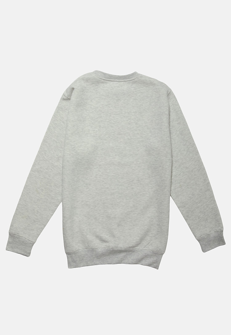Premium Crewneck Sweatshirt OATMEAL HEATHER FLATBACK