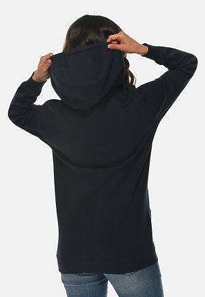 Heavyweight Hoodie NAVY BLUE backw
