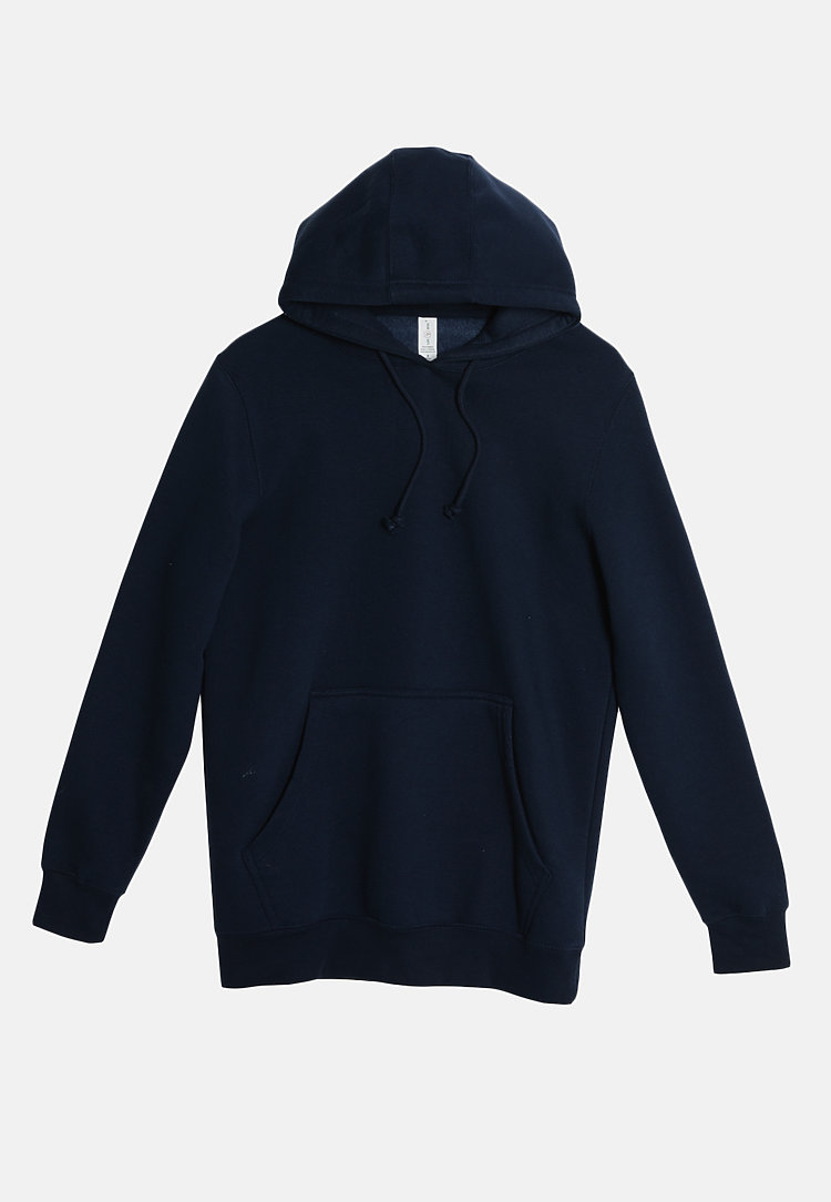 Heavyweight Hoodie NAVY BLUE flat